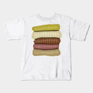 Pile of sweaters Kids T-Shirt